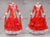 Red And White Contemporary Ballroom Smooth Competition Dance Costume BD-SG4279