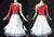 Red And White Tango Dance Dresses For Juniors Ballroom Dancing Dress BD-SG4554