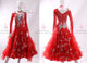 Red casual prom dancing dresses high quality homecoming performance dresses maker BD-SG3643