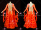 Red latest homecoming dance team gowns high quality tango dancing dresses chiffon BD-SG4467