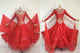 Red casual prom dancing dresses retail Standard competition gowns outlet BD-SG3600