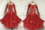 Red Ballroom Standard Competition Dress Foxtrot BD-SG3618