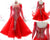 Red Cheap Tailored Plus Size Ballroom Dancer Clothes BD-SG3939