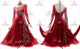 Red contemporary Smooth dancing costumes hand-tailored homecoming dance dresses satin BD-SG4005