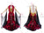 Red Contemporary Ballroom Dance Dress Chiffon Costumes BD-SG3400