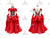 Red Dance Competition Costume Dancer Dresses BD-SG3975