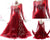 Red Discount Bespoke Wedding Ballroom Dance Skirt BD-SG3940
