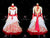 Red Fashion Ballroom Dance Dress Flower Skirt BD-SG3438