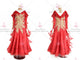 Red retail ballroom champion costumes elegant ballroom stage costumes provider BD-SG3369