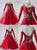 Red Juniors Crystal Lace Ballroom Costumes Foxtrot BD-SG3774