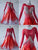 Red Juvenile Swarovski Flower Ballroom Costumes Swing BD-SG3761