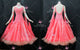 Red new collection waltz dance competition dresses harmony Standard dance team dresses crystal BD-SG4607