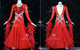 Red new collection homecoming dance team gowns big size prom stage gowns velvet BD-SG4567