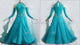 Blue luxurious prom dancing dresses bespoke tango competition gowns dropshipping BD-SG3551