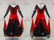 Black And Red short waltz dance gowns cocktail ballroom dance costumes satin BD-SG4223
