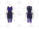 Purple inexpensive rumba dancing clothing affordable swing champion clothing crystal LD-SG1944