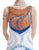 Blue And White Smooth Ballroom Dresses For Sale Competition Dance Costumes SD-BD25 - Smarts Dance
