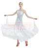 White Ballroom Smooth Competition Dance Dress Gowns SD-BD27