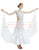 White Ballroom Smooth Competition Dance Dress Gowns SD-BD27 - Smarts Dance