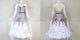 White luxurious prom dancing dresses new style tango champion dresses manufacturer BD-SG3534