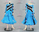 Blue sexy Smooth dancing costumes made-to-measure Smooth stage gowns beads BD-SG4068