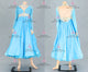 Blue sexy Smooth dancing costumes contemporary ballroom competition dresses sequin BD-SG4036