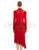 Red Tailor made Tassel Latin Dresses SD-LD04 - Smarts Dance