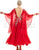 Red V Neckline Ballroom Gowns Tango Salsa Latin Rhythm Competition SD-BD55 - Smarts Dance