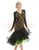 Black with Silver Sequin Long Sleeves Tango Salsa Latin Rhythm Competition Dresses SD-LD09 - Smarts Dance