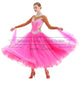 Pink U Neckline Ballroom Dance Dresses SD-BD36