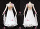 White And Flesh-Coloured latest homecoming dance team gowns cocktail ballroom practice gowns satin BD-SG4490