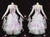 White And Purple Applique Crystal Dance Dresses For Middle Schoolers Ballroom Dancing Dresses BD-SG4459