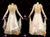White Applique Swarovski Rhinestone Dance Costumes Ballroom Dance Dress BD-SG4449