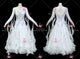 White latest homecoming dance team gowns professional Standard dance gowns sequin BD-SG4473