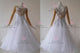 White casual prom dancing dresses sequin tango practice dresses online BD-SG3652