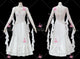 White latest homecoming dance team gowns shine tango dancing gowns swarovski BD-SG4486