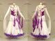 White classic waltz dance gowns girls waltz dance competition gowns crystal BD-SG4149