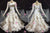 White Custom Made Foxtrot Dance Dresses For Middle Schoolers Ballroom Dancing Dresses BD-SG4619