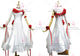 White brand new waltz performance gowns lady prom competition dresses lace BD-SG3794
