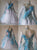White Womens Rhinestones Applique Ballroom Costumes Tango BD-SG3775