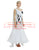 White Women Ballroom Dresses Standard Foxtrot Waltz Quickstep Dress SD-BD08 - Smarts Dance