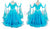 Womens Ballroom Competition Dress For Sale Dance Skirt Blue BD-SG3877