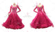 Pink plus size tango dance competition dresses juniors Standard dance dresses swarovski BD-SG3883