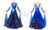 Womens Ballroom Smooth Dress For Sale Dance Outfits Black and Blue BD-SG3871