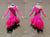 Womens Black And Pink Latin Dancing Dress Latin Gown Rhythm Salsa Dance Dresses LD-SG2276