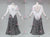Womens Black And White Latin Dancing Dress Latin Gown Bachata Flamenco Dance Costumes LD-SG2288