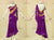 Womens Orange And Purple Latin Dancing Dress Latin Gown Mambo Chacha Dance Costumes LD-SG2258