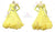 Yellow Affordable Bespoke Sparkling Ballroom Practice Clothing BD-SG3908