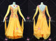 Yellow And Orange latest homecoming dance team gowns stoned Smooth stage dresses rhinestones BD-SG4463