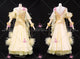 Yellow latest homecoming dance team gowns wedding prom dancing gowns chiffon BD-SG4491